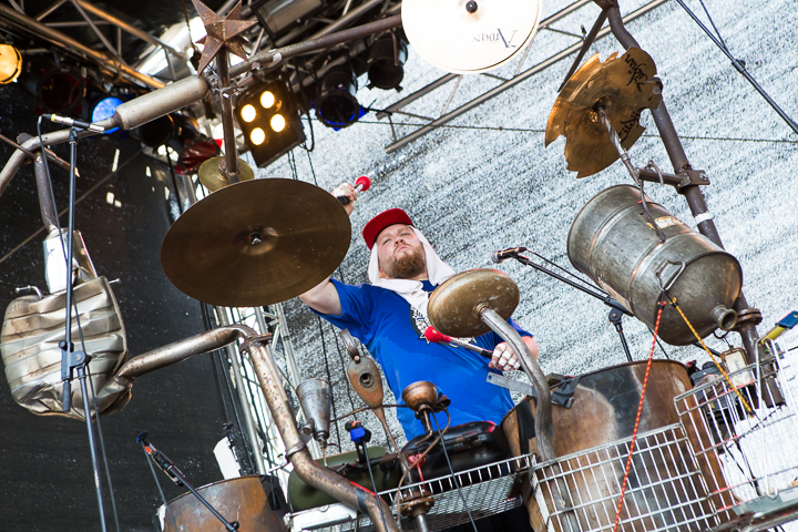 Antilopen Gang @ Vainstream Rockfest 2015, picture 12, photographed by Dorien Goetschalckx - FrontView Magazine