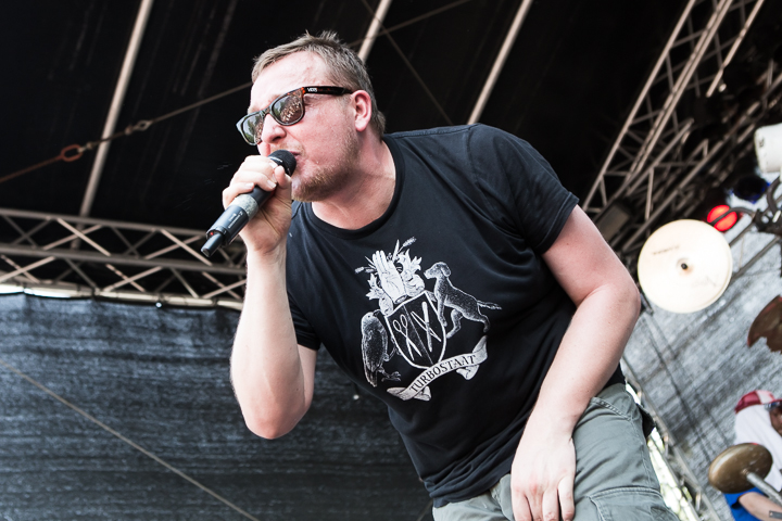 Antilopen Gang @ Vainstream Rockfest 2015, picture 13, photographed by Dorien Goetschalckx - FrontView Magazine