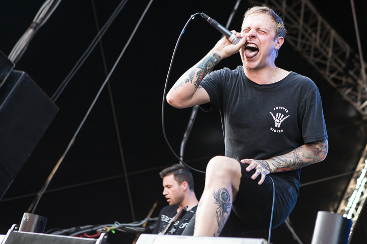 Architects @ Vainstream Rockfest 2015, picture 1, photographed by Dorien Goetschalckx - FrontView Magazine