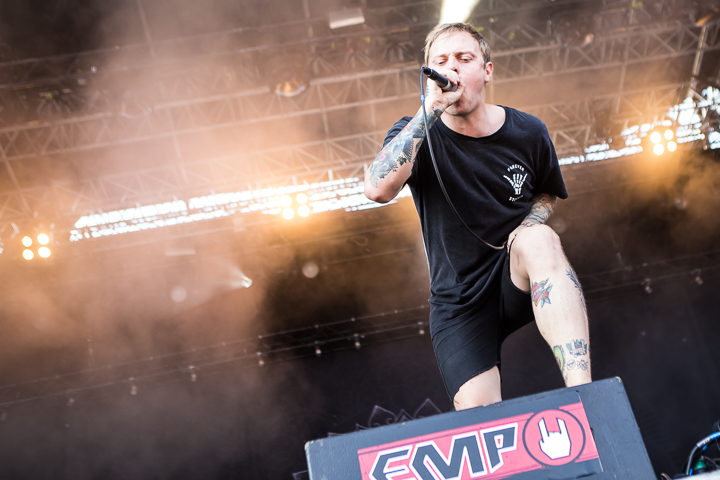 Architects @ Vainstream Rockfest 2015, picture 2, photographed by Dorien Goetschalckx - FrontView Magazine