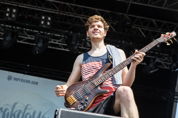 Breakdown Of Sanity @ Vainstream Rockfest 2015, picture 1, photographed by Dorien Goetschalckx - FrontView Magazine
