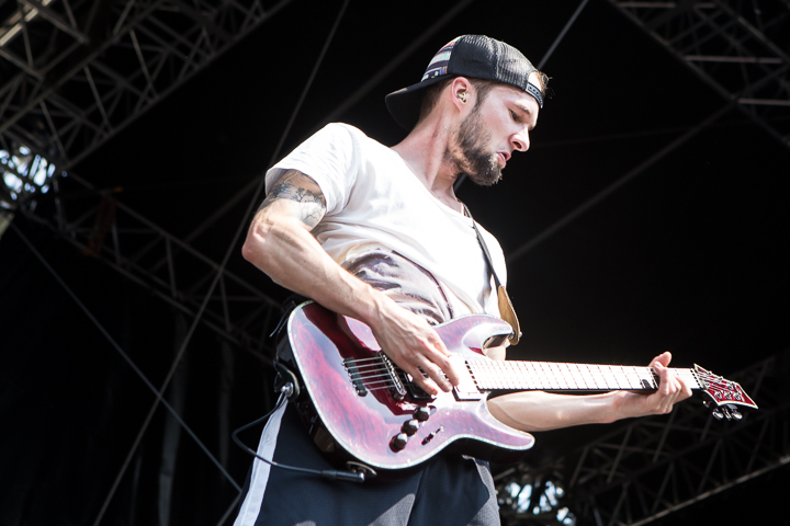 Breakdown Of Sanity @ Vainstream Rockfest 2015, picture 7, photographed by Dorien Goetschalckx - FrontView Magazine