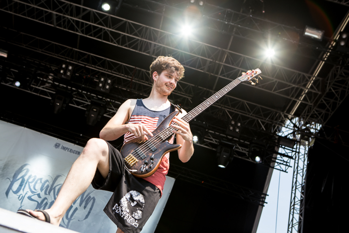 Breakdown Of Sanity @ Vainstream Rockfest 2015, picture 8, photographed by Dorien Goetschalckx - FrontView Magazine