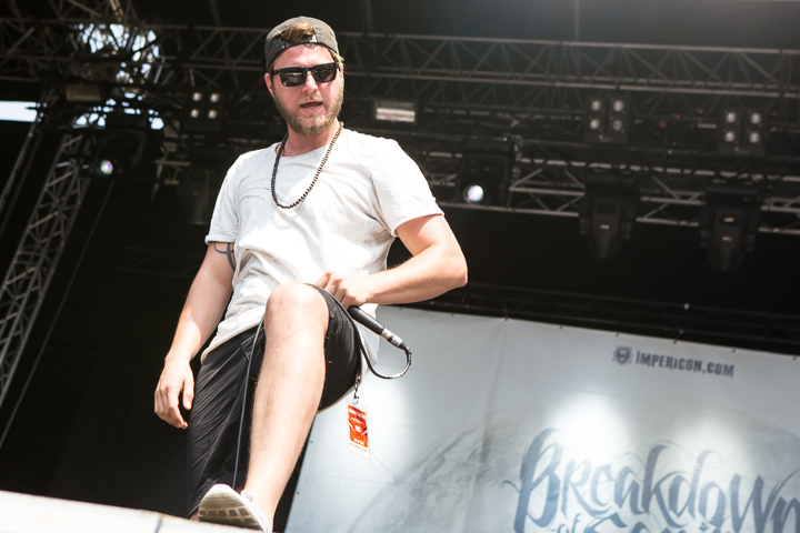 Breakdown Of Sanity @ Vainstream Rockfest 2015, picture 9, photographed by Dorien Goetschalckx - FrontView Magazine