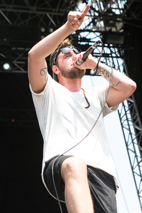 Breakdown Of Sanity @ Vainstream Rockfest 2015, picture 13, photographed by Dorien Goetschalckx - FrontView Magazine
