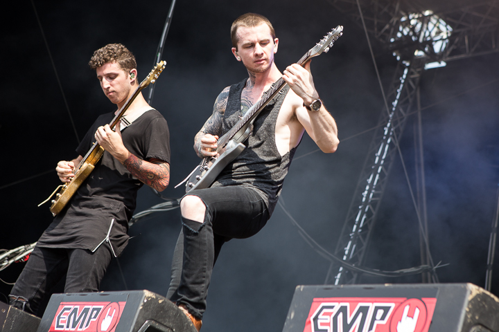 Chelsea Grin @ Vainstream Rockfest 2015, picture 6, photographed by Dorien Goetschalckx - FrontView Magazine