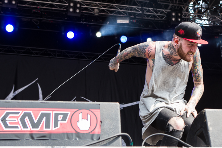 Chelsea Grin @ Vainstream Rockfest 2015, picture 10, photographed by Dorien Goetschalckx - FrontView Magazine