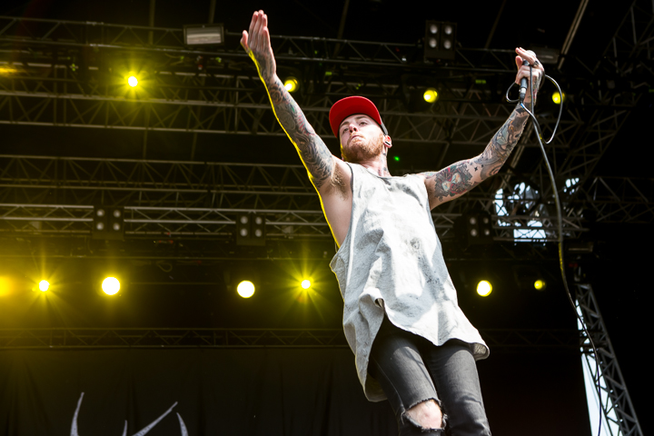 Chelsea Grin @ Vainstream Rockfest 2015, picture 18, photographed by Dorien Goetschalckx - FrontView Magazine
