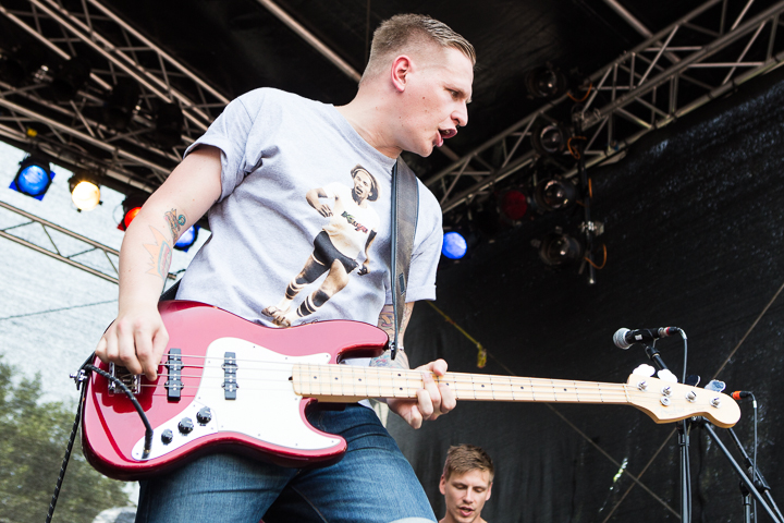 Feine Sahne Fischfilet @ Vainstream Rockfest 2015, picture 1, photographed by Dorien Goetschalckx - FrontView Magazine