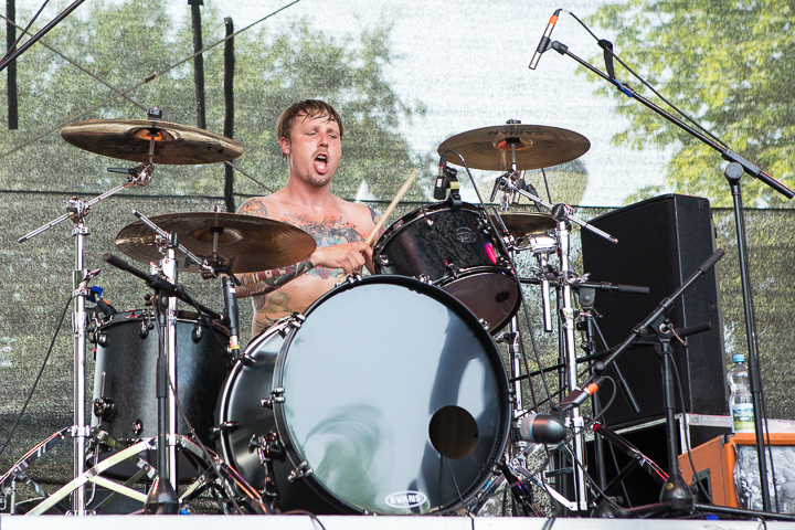 Feine Sahne Fischfilet @ Vainstream Rockfest 2015, picture 11, photographed by Dorien Goetschalckx - FrontView Magazine