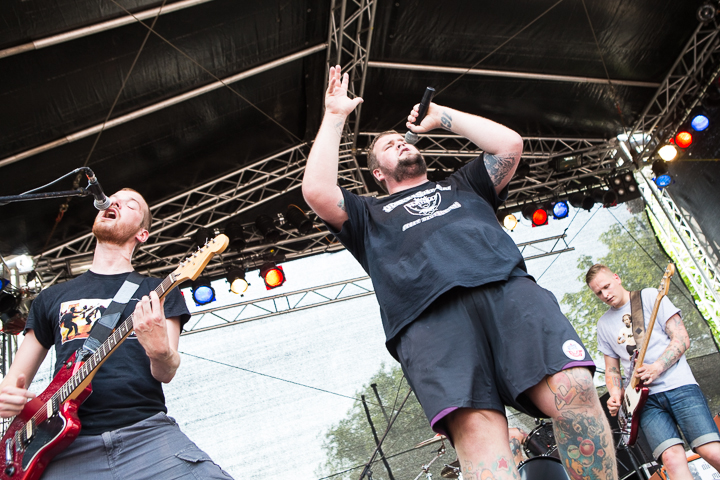 Feine Sahne Fischfilet @ Vainstream Rockfest 2015, picture 12, photographed by Dorien Goetschalckx - FrontView Magazine