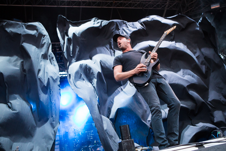 Parkway Drive @ Vainstream Rockfest 2015, foto 2, foto's door Dorien Goetschalckx - FrontView Magazine