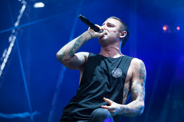 Parkway Drive @ Vainstream Rockfest 2015, foto 3, foto's door Dorien Goetschalckx - FrontView Magazine