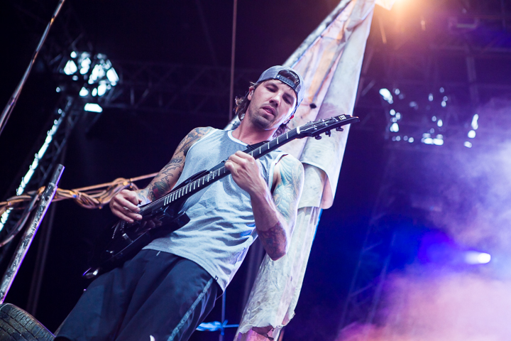 Parkway Drive @ Vainstream Rockfest 2015, foto 10, foto's door Dorien Goetschalckx - FrontView Magazine