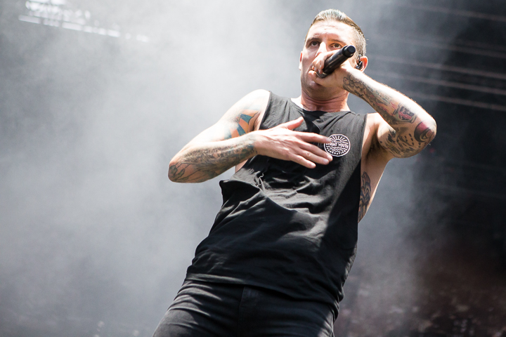 Parkway Drive @ Vainstream Rockfest 2015, foto 12, foto's door Dorien Goetschalckx - FrontView Magazine