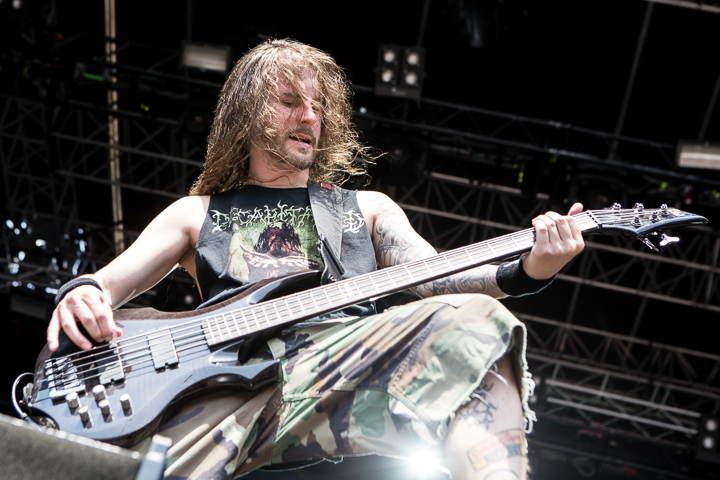 Suicide Silence @ Vainstream Rockfest 2015, foto 5, foto's door Dorien Goetschalckx - FrontView Magazine