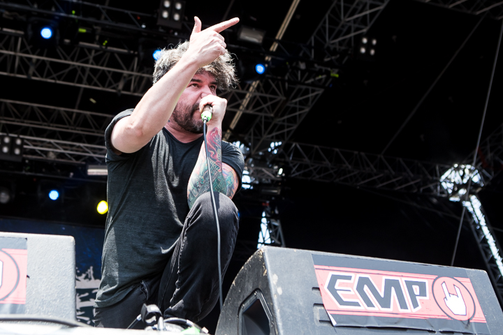Suicide Silence @ Vainstream Rockfest 2015, foto 22, foto's door Dorien Goetschalckx - FrontView Magazine