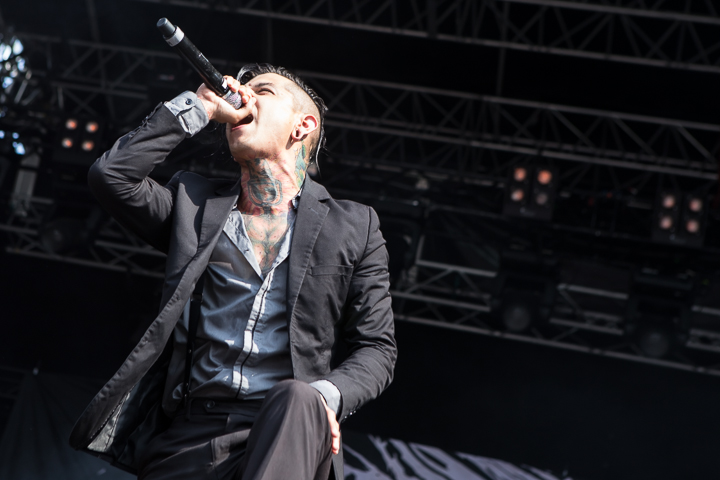 Upon A Burning Body @ Vainstream Rockfest 2015, foto 2, foto's door Dorien Goetschalckx - FrontView Magazine