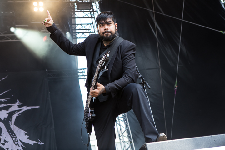 Upon A Burning Body @ Vainstream Rockfest 2015, foto 6, foto's door Dorien Goetschalckx - FrontView Magazine
