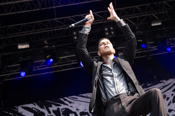 Upon A Burning Body @ Vainstream Rockfest 2015, foto 10, foto's door Dorien Goetschalckx - FrontView Magazine