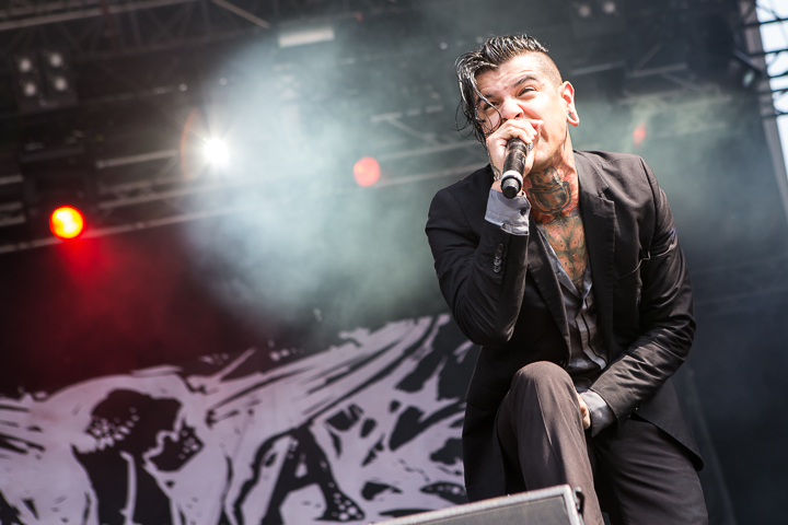Upon A Burning Body @ Vainstream Rockfest 2015, foto 11, foto's door Dorien Goetschalckx - FrontView Magazine