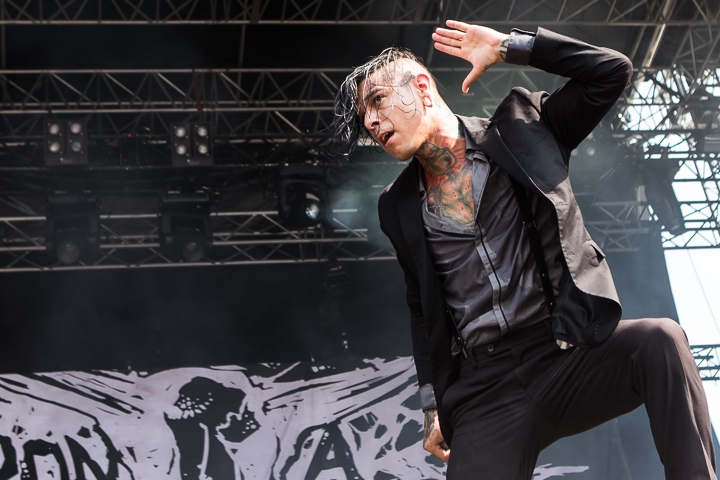 Upon A Burning Body @ Vainstream Rockfest 2015, foto 13, foto's door Dorien Goetschalckx - FrontView Magazine