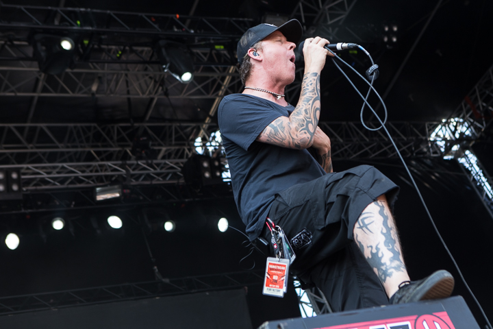Fear Factory @ Vainstream Rockfest 2015, picture 5, photographed by Dorien Goetschalckx - FrontView Magazine