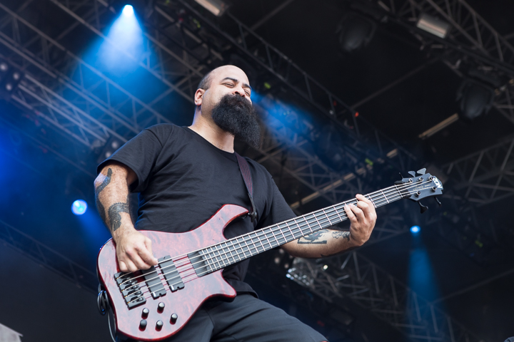 Fear Factory @ Vainstream Rockfest 2015, picture 6, photographed by Dorien Goetschalckx - FrontView Magazine