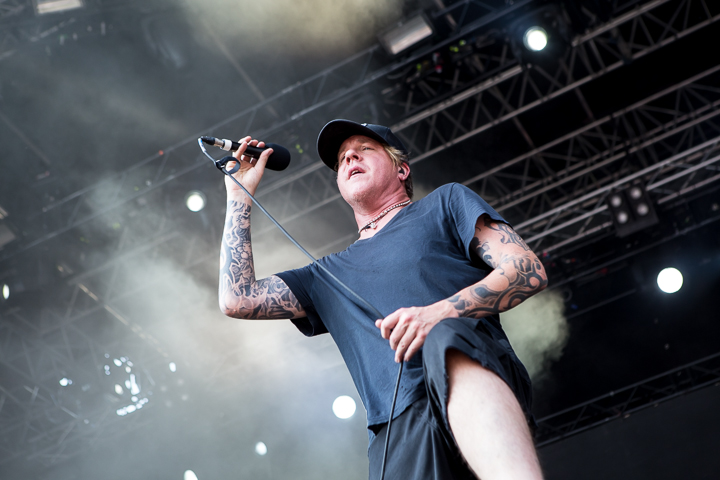 Fear Factory @ Vainstream Rockfest 2015, picture 7, photographed by Dorien Goetschalckx - FrontView Magazine