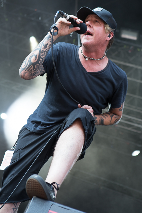 Fear Factory @ Vainstream Rockfest 2015, picture 9, photographed by Dorien Goetschalckx - FrontView Magazine