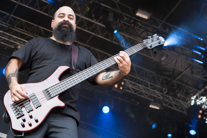 Fear Factory @ Vainstream Rockfest 2015, picture 10, photographed by Dorien Goetschalckx - FrontView Magazine
