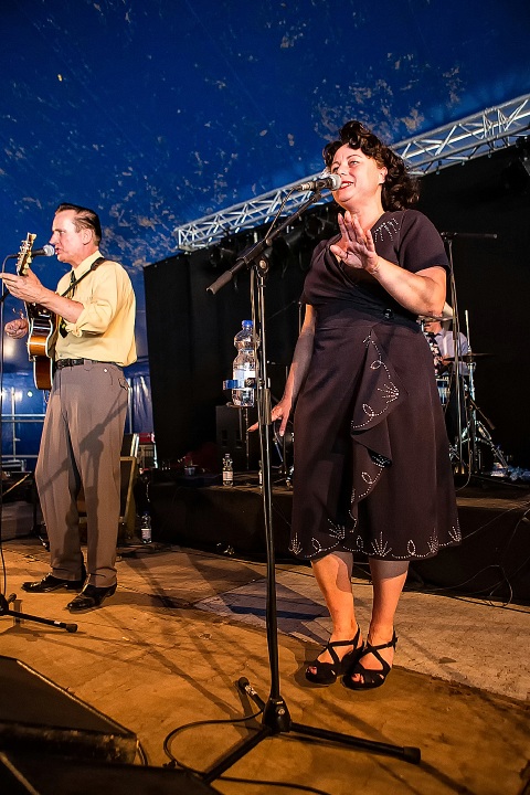 Annita and the Starbombers @ Sjock Rock 2015, picture 11, photographed by Edwin Houdevelt - FrontView Magazine