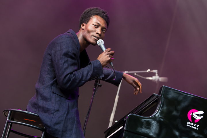 Benjamin Clementine @ Les Ardentes 2015, picture 1, photographed by Dorien Goetschalckx - FrontView Magazine