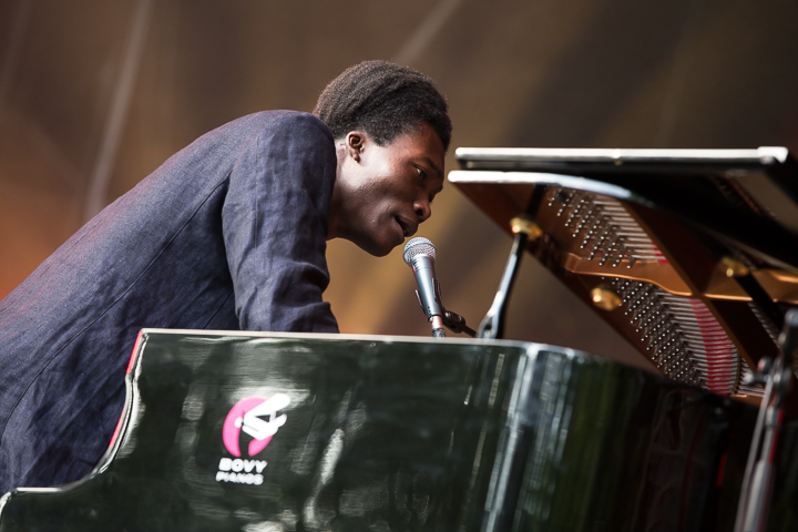 Benjamin Clementine @ Les Ardentes 2015, picture 2, photographed by Dorien Goetschalckx - FrontView Magazine