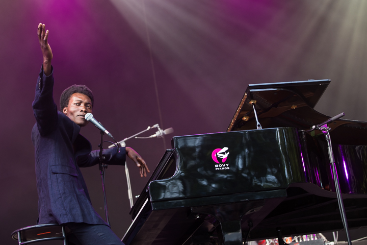 Benjamin Clementine @ Les Ardentes 2015, picture 3, photographed by Dorien Goetschalckx - FrontView Magazine