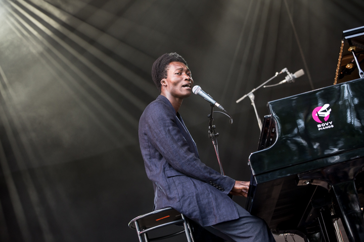 Benjamin Clementine @ Les Ardentes 2015, picture 9, photographed by Dorien Goetschalckx - FrontView Magazine