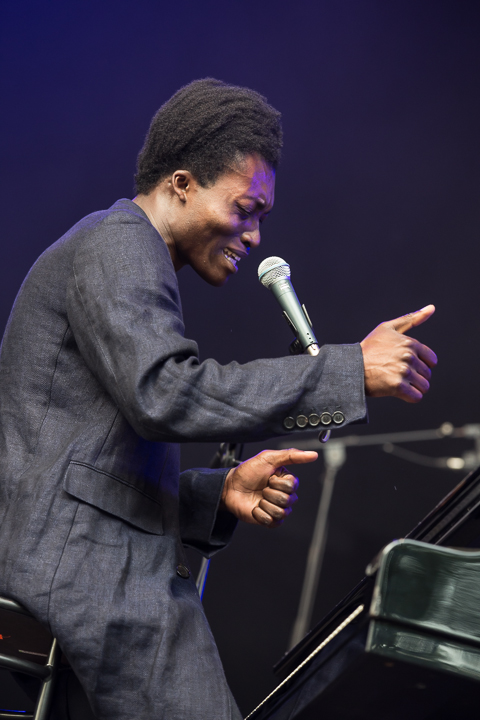 Benjamin Clementine @ Les Ardentes 2015, picture 12, photographed by Dorien Goetschalckx - FrontView Magazine
