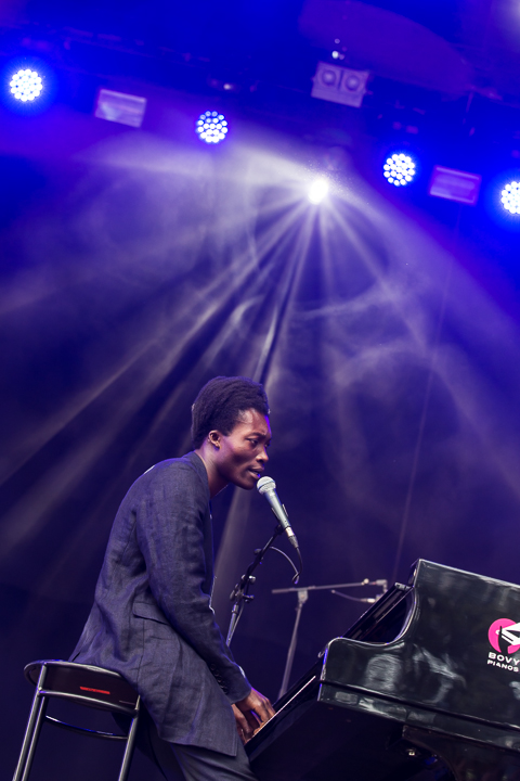 Benjamin Clementine @ Les Ardentes 2015, picture 14, photographed by Dorien Goetschalckx - FrontView Magazine