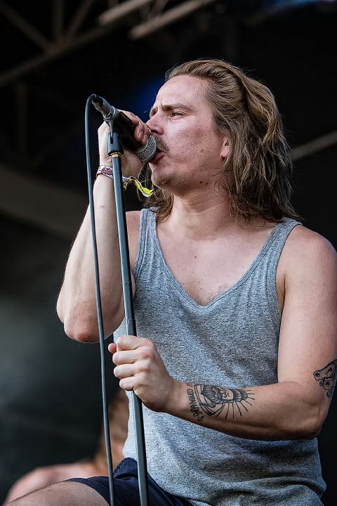 John Coffey @ Sjock Rock 2015, picture 20, photographed by Edwin Houdevelt - FrontView Magazine