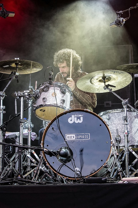 Lisa and The Lips @ Sjock Rock 2015, foto 9, foto's door Edwin Houdevelt - FrontView Magazine
