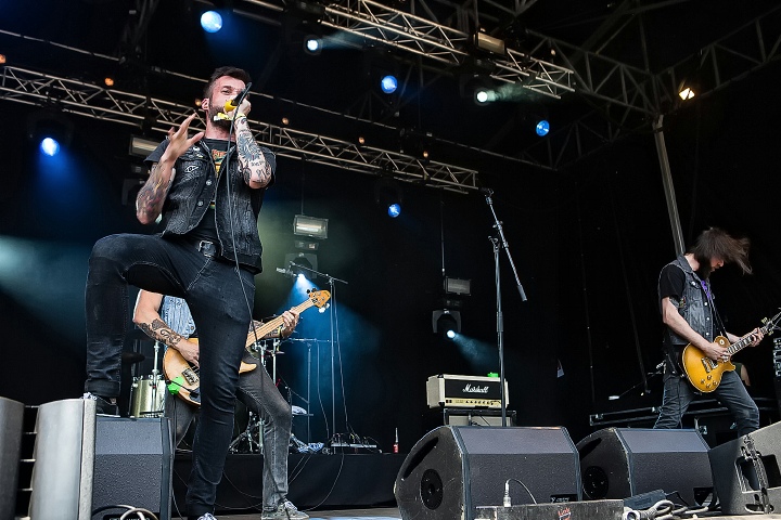 We're Wolves @ Sjock Rock 2015, picture 11, photographed by Edwin Houdevelt - FrontView Magazine