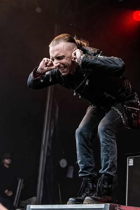Backyard Babies @ Sjock Rock 2015, picture 2, photographed by Edwin Houdevelt - FrontView Magazine
