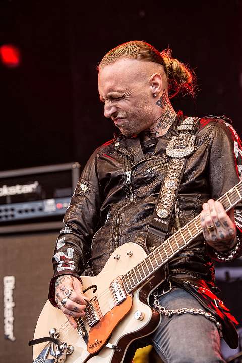 Backyard Babies @ Sjock Rock 2015, picture 6, photographed by Edwin Houdevelt - FrontView Magazine