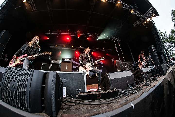 Backyard Babies @ Sjock Rock 2015, picture 7, photographed by Edwin Houdevelt - FrontView Magazine