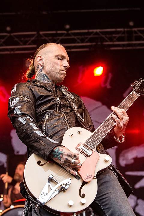 Backyard Babies @ Sjock Rock 2015, picture 8, photographed by Edwin Houdevelt - FrontView Magazine