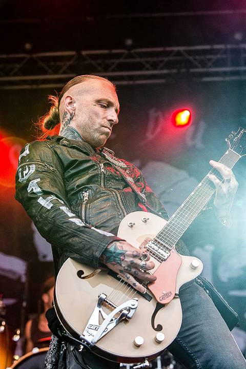 Backyard Babies @ Sjock Rock 2015, picture 9, photographed by Edwin Houdevelt - FrontView Magazine