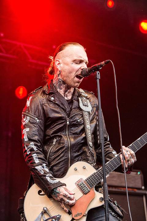 Backyard Babies @ Sjock Rock 2015, picture 13, photographed by Edwin Houdevelt - FrontView Magazine