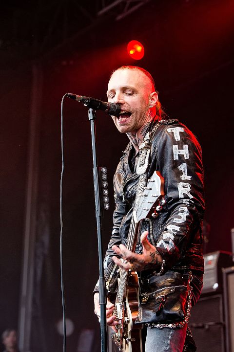 Backyard Babies @ Sjock Rock 2015, picture 20, photographed by Edwin Houdevelt - FrontView Magazine