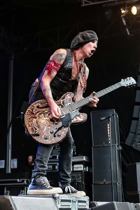 Backyard Babies @ Sjock Rock 2015, picture 21, photographed by Edwin Houdevelt - FrontView Magazine