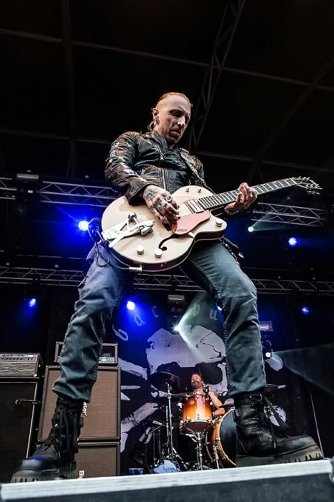 Backyard Babies @ Sjock Rock 2015, picture 22, photographed by Edwin Houdevelt - FrontView Magazine